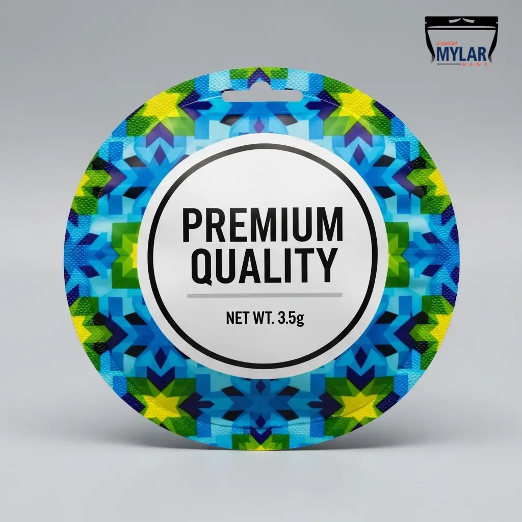 Custom Circle Mylar Bags