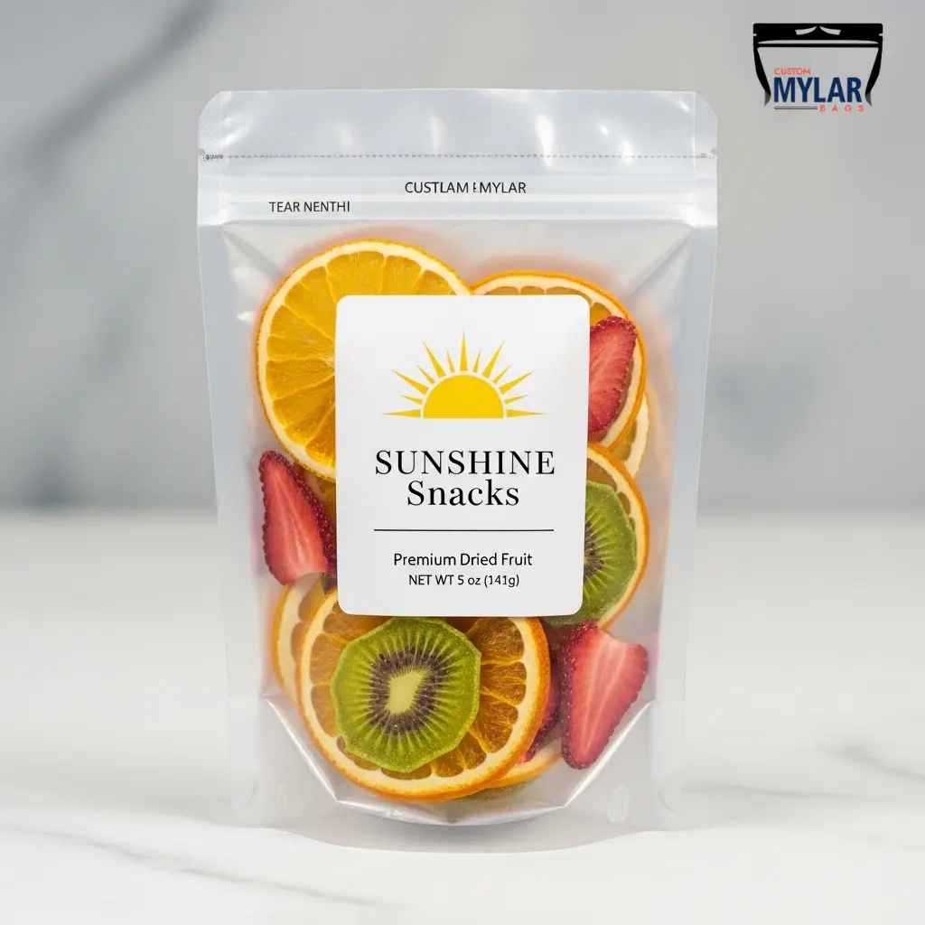 Custom Clear Mylar Bags
