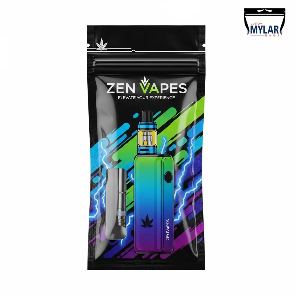 Custom Vape Pen Mylar Bags